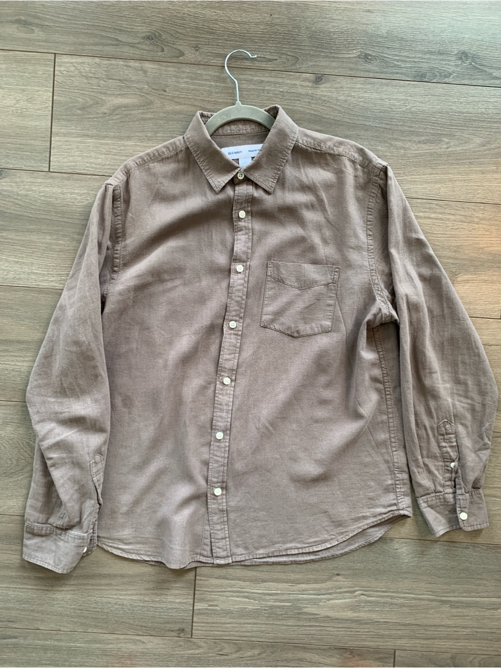 Old Navy Brown Casual Button-Down Shirt